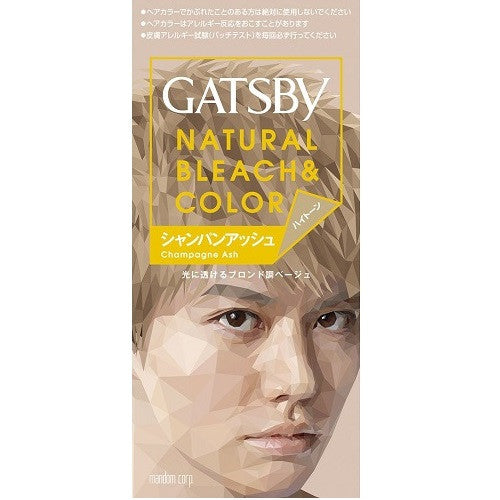 Gatsby Hair Color Natural Bleach Champagne Ash - Harajuku Culture Japan - Japanease Products Store Beauty and Stationery