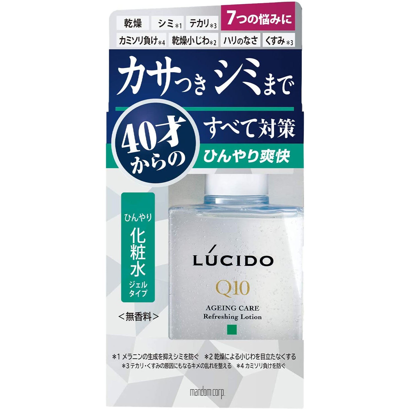 Lucido Medicated Total Care Cool Lotion 110ml - Harajuku Culture Japan - Japanease Products Store Beauty and Stationery