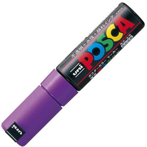 Uni Posca Broad Chisel Water Felt Pen - Harajuku Culture Japan - Japanease Products Store Beauty and Stationery