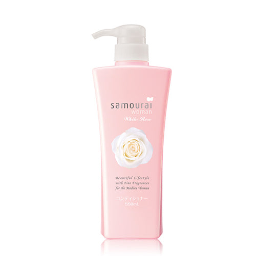 Samourai Woman Hair Conditioner 550ml - White Rose - Harajuku Culture Japan - Japanease Products Store Beauty and Stationery