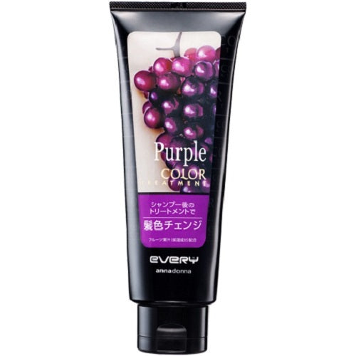 Anna Donna Every Color Treatment 160g - Purple - Harajuku Culture Japan - Japanease Products Store Beauty and Stationery