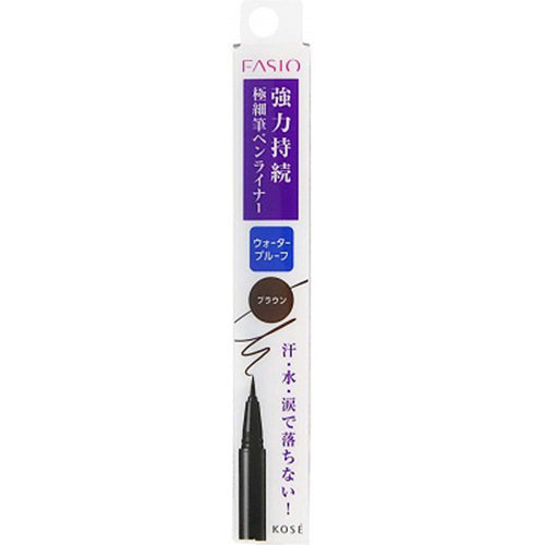 Kose Fasio Powerful Stay Slim Liquid Eyeliner - BR300 - Harajuku Culture Japan - Japanease Products Store Beauty and Stationery