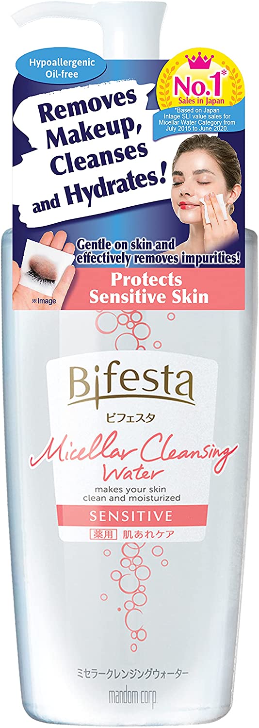 Bifesta Water Cleansing Lotion 400ml - Sensitive - Harajuku Culture Japan - Japanease Products Store Beauty and Stationery