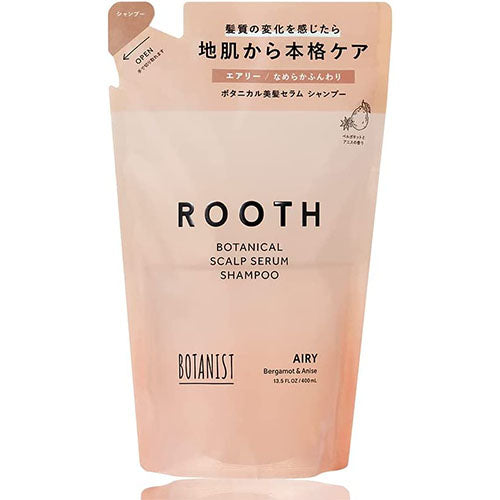 Botanist ROOTH Botanical Scalp Serum Shampoo Airy 400ml - Refill - Harajuku Culture Japan - Japanease Products Store Beauty and Stationery