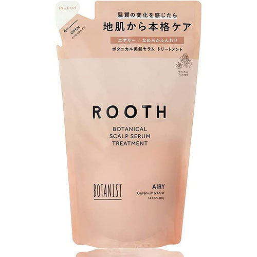 Botanist ROOTH Botanical Scalp Serum Treatment Airy 400ml - Refill - Harajuku Culture Japan - Japanease Products Store Beauty and Stationery