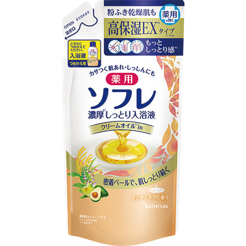 Bathclin Sofure Bath Liquid - Refill - 400g - Harajuku Culture Japan - Japanease Products Store Beauty and Stationery