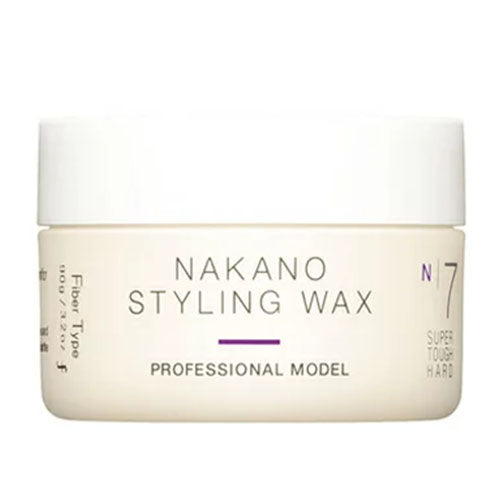 Nakano styling Wax Fiber Type 7F Super Tough Hard 90g - Harajuku Culture Japan - Japanease Products Store Beauty and Stationery