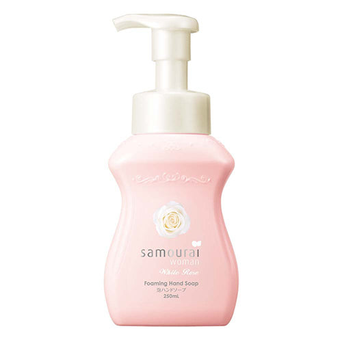 Samourai Woman Foam Hand Soap 250ml - White Rose - Harajuku Culture Japan - Japanease Products Store Beauty and Stationery