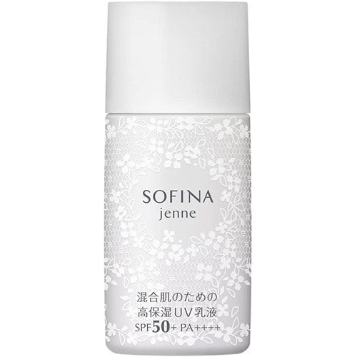 Sofina Jenne Moisturizing UV Emulsion SPF50+/ PA++++30ml - Harajuku Culture Japan - Japanease Products Store Beauty and Stationery