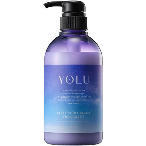 YOLU Night Beauty Treatment Bottle 475ml - Relax Night Repair - Harajuku Culture Japan - Japanease Products Store Beauty and Stationery
