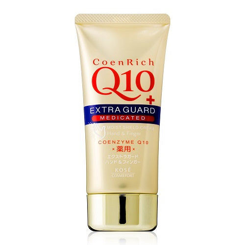 Kose Coen Rich Q10 Medicated Hand Cream 80g - Extra Guard - Harajuku Culture Japan - Japanease Products Store Beauty and Stationery