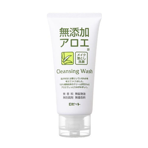 Rosette Additive Free Soap Aroe Face Wash Make Off Foam 120g - Harajuku Culture Japan - Japanease Products Store Beauty and Stationery