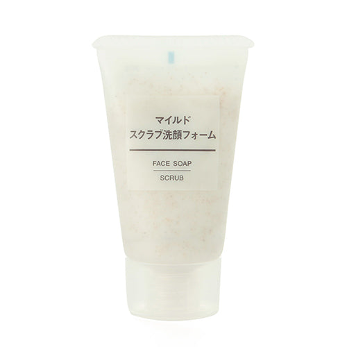 Muji Mild Scrab Face Wash Form - 30g - Harajuku Culture Japan - Japanease Products Store Beauty and Stationery