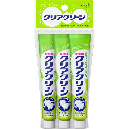 Kao Clear Clean Toothpaste - 17gﾃ・pc - Natural Mint - Harajuku Culture Japan - Japanease Products Store Beauty and Stationery