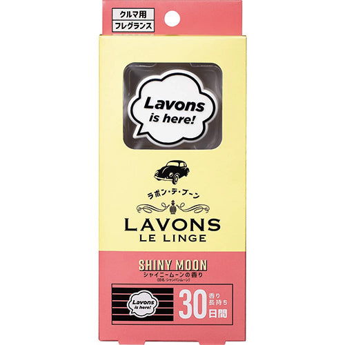 Lavons Car Fragrance Vent Clip Type 1pc - Shiny Moon - Harajuku Culture Japan - Japanease Products Store Beauty and Stationery