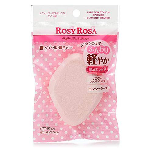 Rosy Rosa Chiffon Touch Sponge N - Diamond Type - Harajuku Culture Japan - Japanease Products Store Beauty and Stationery