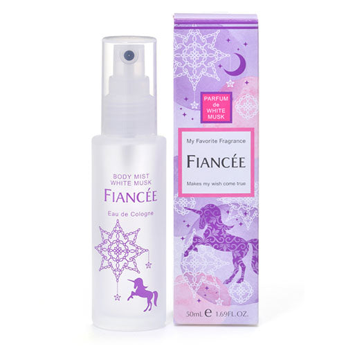 Fiancee Body Mist 50ml - White Musk Scent - Harajuku Culture Japan - Japanease Products Store Beauty and Stationery