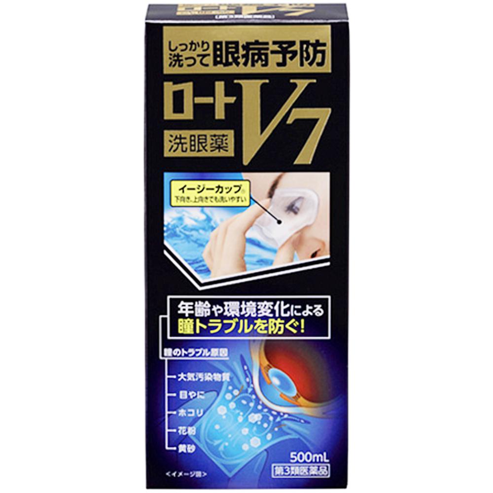Rohto Eye Wash V7 - 500ml - Harajuku Culture Japan - Japanease Products Store Beauty and Stationery