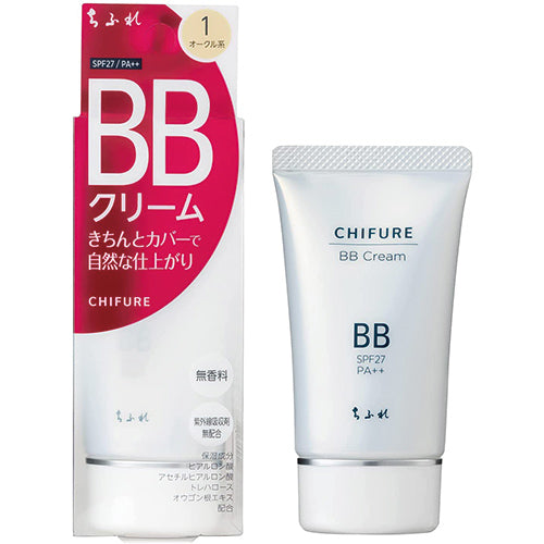 Chifure BB Cream - 1 Intermediate Brightness - Harajuku Culture Japan - Japanease Products Store Beauty and Stationery