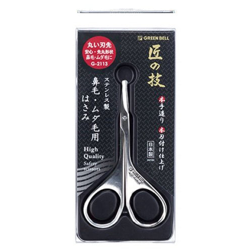 Takumi No Waza Stainless Scissors Nose Hair - G-2113 - Harajuku Culture Japan - Japanease Products Store Beauty and Stationery
