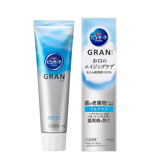 Kao Pureora Gran Multi Care Toothpaste - 100g - Harajuku Culture Japan - Japanease Products Store Beauty and Stationery