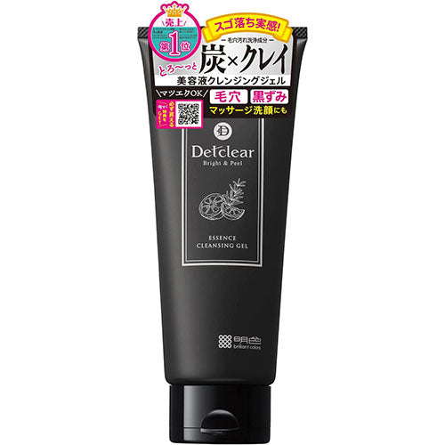 Detclear Meishoku Bright & Peel Beauty Essence Cleansing Gel - 180g - Harajuku Culture Japan - Japanease Products Store Beauty and Stationery