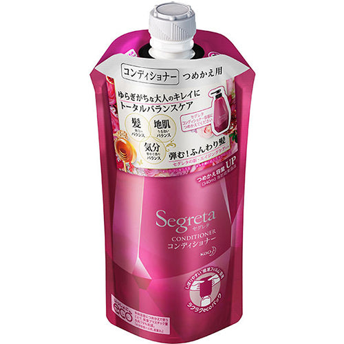 Segreta Kao Plump Volume Hair Conditioner - 340ml - Refill - Harajuku Culture Japan - Japanease Products Store Beauty and Stationery