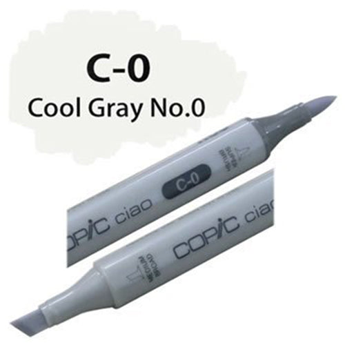 Copic Ciao Marker - C0 - Harajuku Culture Japan - Japanease Products Store Beauty and Stationery