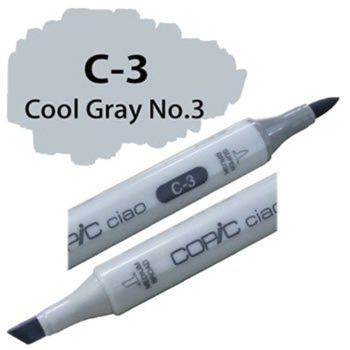 Copic Ciao Marker - C3 - Harajuku Culture Japan - Japanease Products Store Beauty and Stationery