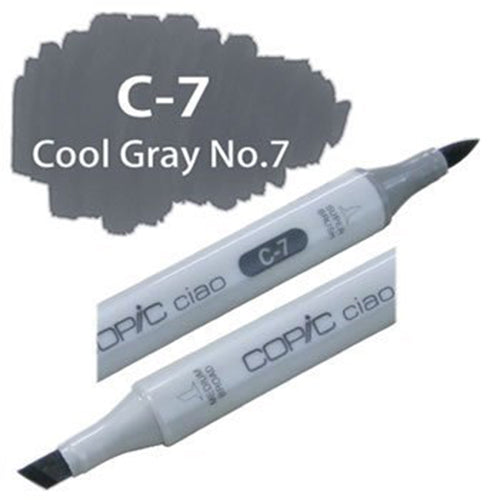 Copic Ciao Marker - C7 - Harajuku Culture Japan - Japanease Products Store Beauty and Stationery