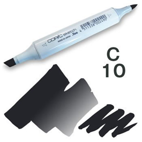 Copic Sketch Marker - C10 - Harajuku Culture Japan - Japanease Products Store Beauty and Stationery