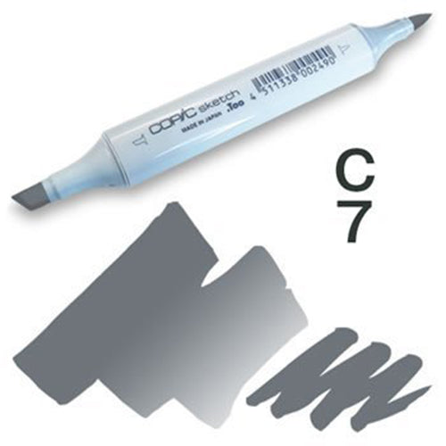 Copic Sketch Marker - C7 - Harajuku Culture Japan - Japanease Products Store Beauty and Stationery