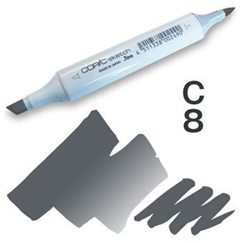Copic Sketch Marker - C8 - Harajuku Culture Japan - Japanease Products Store Beauty and Stationery