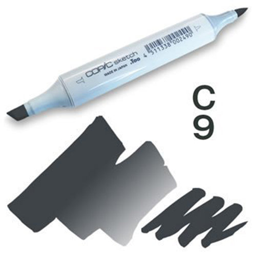 Copic Sketch Marker - C9 - Harajuku Culture Japan - Japanease Products Store Beauty and Stationery