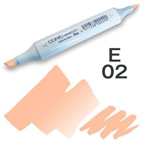 Copic Sketch Marker - E02 - Harajuku Culture Japan - Japanease Products Store Beauty and Stationery