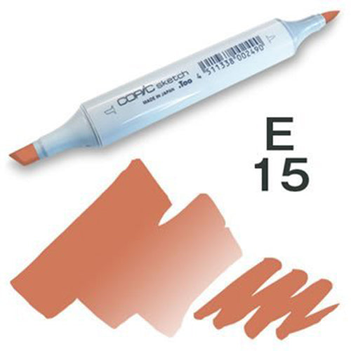 Copic Sketch Marker - E15 - Harajuku Culture Japan - Japanease Products Store Beauty and Stationery
