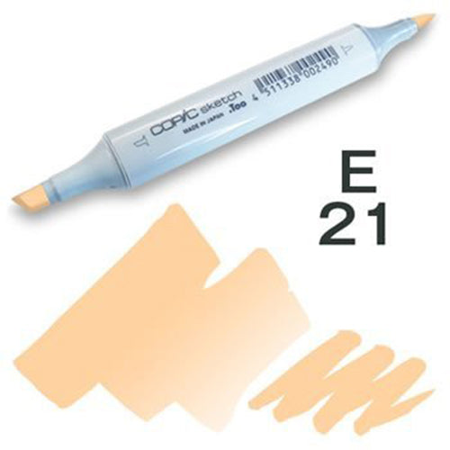 Copic Sketch Marker - E21 - Harajuku Culture Japan - Japanease Products Store Beauty and Stationery