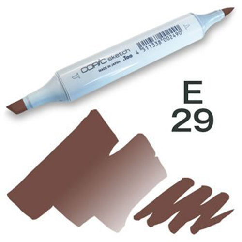 Copic Sketch Marker - E29 - Harajuku Culture Japan - Japanease Products Store Beauty and Stationery