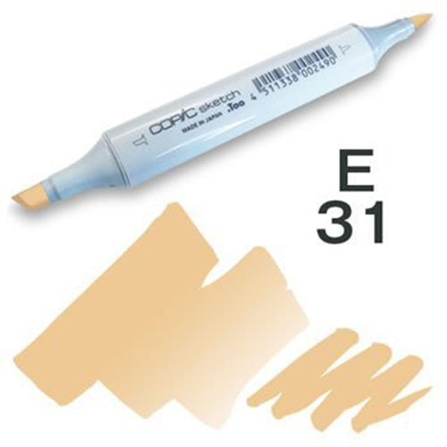 Copic Sketch Marker - E31 - Harajuku Culture Japan - Japanease Products Store Beauty and Stationery