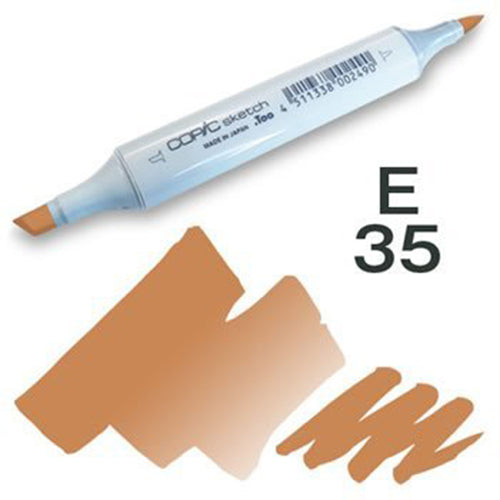 Copic Sketch Marker - E35 - Harajuku Culture Japan - Japanease Products Store Beauty and Stationery