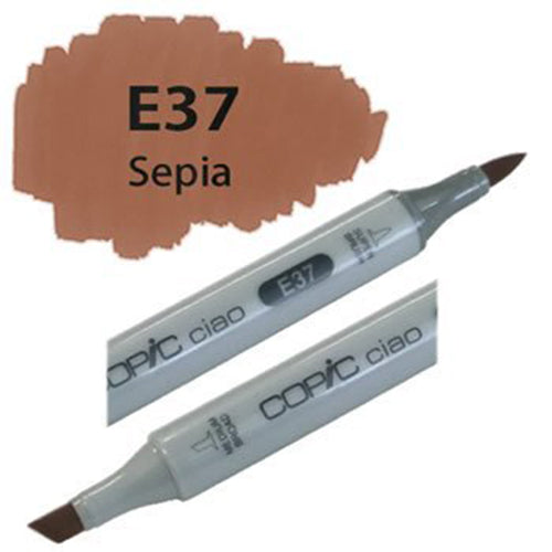 Copic Ciao Marker - E37 - Harajuku Culture Japan - Japanease Products Store Beauty and Stationery