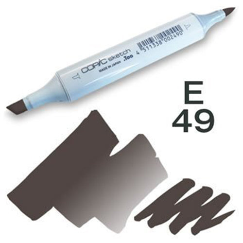 Copic Sketch Marker - E49 - Harajuku Culture Japan - Japanease Products Store Beauty and Stationery