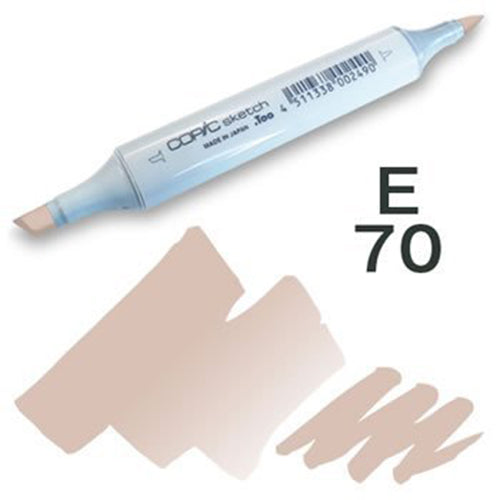 Copic Sketch Marker - E70 - Harajuku Culture Japan - Japanease Products Store Beauty and Stationery