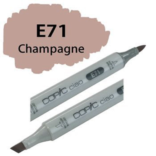 Copic Ciao Marker - E71 - Harajuku Culture Japan - Japanease Products Store Beauty and Stationery