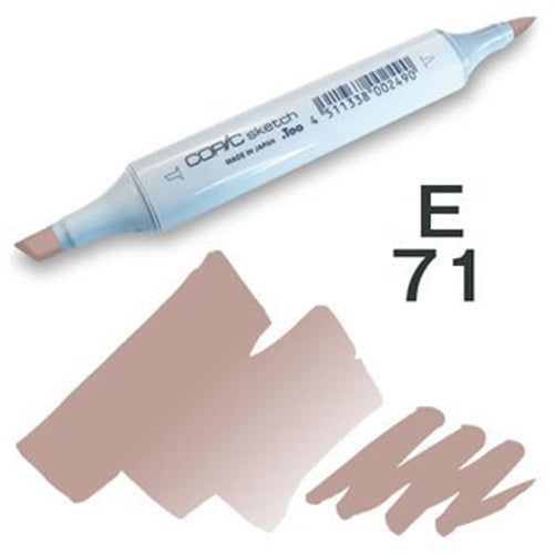 Copic Sketch Marker - E71 - Harajuku Culture Japan - Japanease Products Store Beauty and Stationery