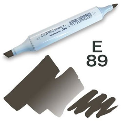 Copic Sketch Marker - E89 - Harajuku Culture Japan - Japanease Products Store Beauty and Stationery