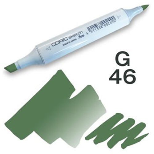 Copic Sketch Marker - G46 - Harajuku Culture Japan - Japanease Products Store Beauty and Stationery