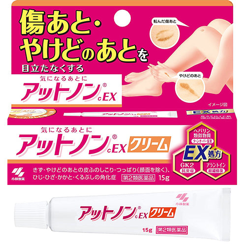 Kobayashi Pharmaceutical Atnon EX Cream 15g - Harajuku Culture Japan - Japanease Products Store Beauty and Stationery
