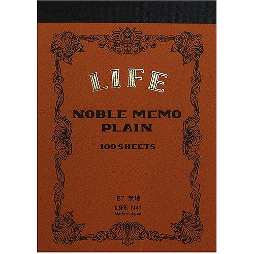 LIFE Noble Memo - B7 - Harajuku Culture Japan - Japanease Products Store Beauty and Stationery
