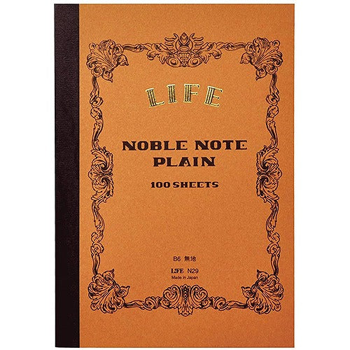 LIFE Noble Note - B6 - Harajuku Culture Japan - Japanease Products Store Beauty and Stationery